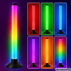 Light bar lampka biurkowa 32 cm RGB czujnik muzyki oświetlenie ambient-5907451392171
