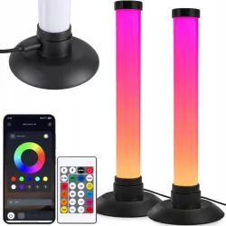 Light bar lampka biurkowa 22 cm RGB czujnik muzyki oświetlenie ambient-5907451392164