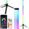 Lampa stojąca 110cm podłogowa narożnikowa RGB nocna sypialni aplikacja-5907451392140