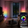 Lampa stojąca 110cm podłogowa narożnikowa RGB nocna sypialni aplikacja-5907451392140