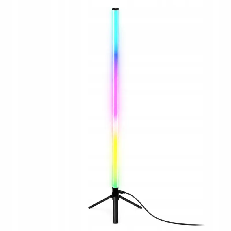 Lampa stojąca 110cm podłogowa narożnikowa RGB nocna sypialni aplikacja-5907451392140