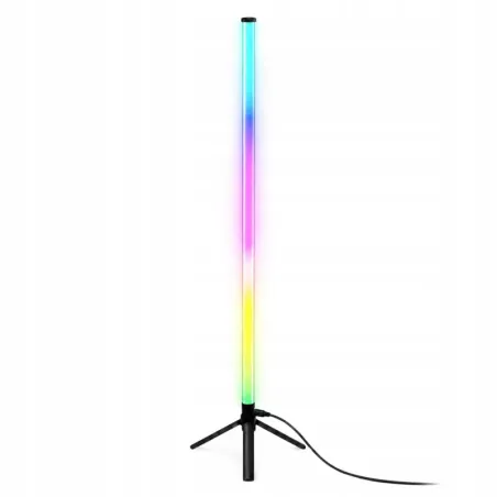 Lampa stojąca 110cm podłogowa narożnikowa RGB nocna sypialni aplikacja-5907451392140