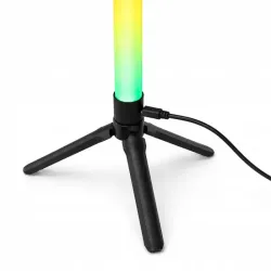 Lampa stojąca 110cm podłogowa narożnikowa RGB nocna sypialni aplikacja-5907451392140
