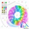 Taśma neon led 10m RGB bluetooth aplikacja pilot zew i wew wodoodporna-5907451392126