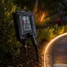 Taśma led wodoodporna 5m ip65 z zasilaniem solarnym kolorowa + pilot-5907451392096