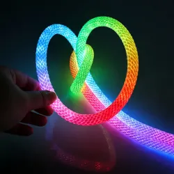 Taśma sznur wąż świetlny rgb neon wodoodporny aplikacja pilot timer ip67-5907451392089