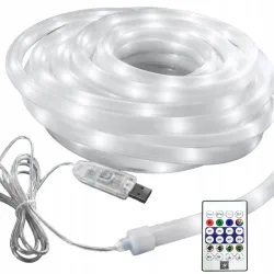 Taśma neon RGB-IC 360° 10m led bluetooth aplikacja pilot 5V/USB-5907451392065