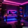 Taśma led rgb kolorowa 10m 12v 2835rgb pilot aplikacja music sync zasilacz-5907451392041