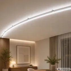 Taśma led usb 5v 5m białe zimne światło z włącznikiem samoprzylepna ozdobna-5907451392027