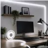 Taśma led usb 5v 5m białe zimne światło z włącznikiem samoprzylepna ozdobna-5907451392027