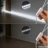 Taśma led usb 5v 3m białe zimne światło z włącznikiem samoprzylepna-5907451392010