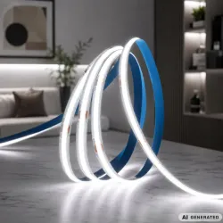 Taśma led usb 5v 3m białe zimne światło z włącznikiem samoprzylepna-5907451392010