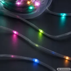 Taśma led rgb 5m usb 5v pilot aplikacja music sync dekoracyjna pasek-5907451391976