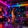 Taśma led rgb 5m usb 5v pilot aplikacja music sync dekoracyjna pasek-5907451391976