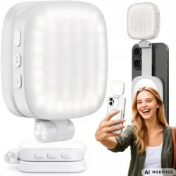 Lampa lampka LED z lusterkiem magnes MagSafe do telefonu adapter-5907451392287