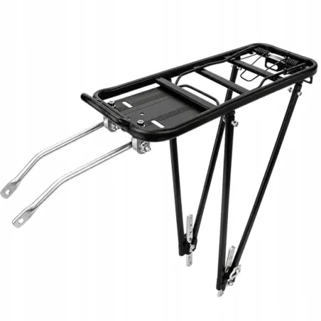 Bagażnik rowerowy tylny do roweru na zakupy aluminium 35kg uniwersalny-5907451380024