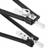 Bagażnik rowerowy tylny do roweru na zakupy aluminium 35kg uniwersalny-5907451380024