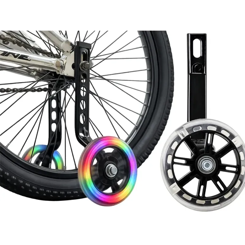 Kółka boczne do roweru dziecięcego diody koła rowerowe świecące 12-16"-5907451380017