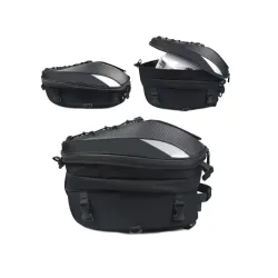 Plecak na motor 2w1 motocyklowy kask wodoodporny torba sakwa siedzenie-5907451353066