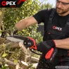 Zestaw 3w1 piła 6" akumulatorowa wysięgnik sekator 2x AKU 21v-5907451391907