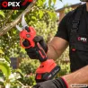 Zestaw 3w1 piła 6" akumulatorowa wysięgnik sekator 2x AKU 21v-5907451391907