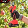 Sekator akumulatorowy elektryczny 25mm ogrodowy nożyce do gałęzi walizka-5907451391846