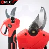 Sekator akumulatorowy elektryczny 25mm ogrodowy nożyce do gałęzi walizka-5907451391846