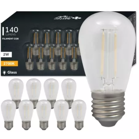 Żarówki ledowe retro Edison LED E27 Filament Vita ST14 2700K 2W-5904703001263