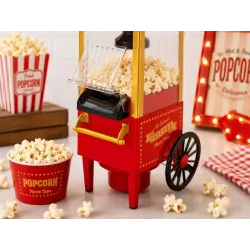 Maszyna maszynka urządzenie do popcornu retro 1200w beztłuszczowa-5907451389867