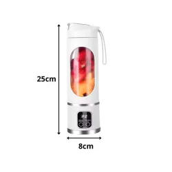 Blender kielichowy mikser do smoothie bezprzewodowy usb przenośny mini-5907451380963