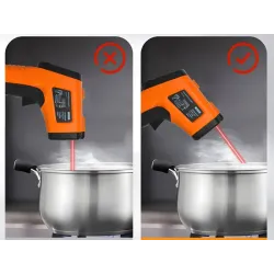 Pirometr termometr laserowy bezdotykowy -50 +550°c miernik temperatury-5907451387276