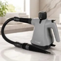 Myjka parowa czyścik mop parowy 1500w 3 bary z akcesoriami do okien fug-5907451381144