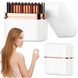 Szczotka prostująca włosy prostownica usb do włosów regulacja temperatury-5907451390443