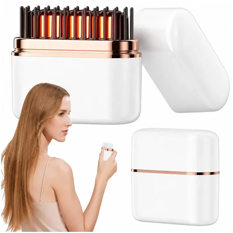 Szczotka prostująca włosy prostownica usb do włosów regulacja temperatury-5907451390443