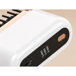 Szczotka prostująca włosy prostownica usb do włosów regulacja temperatury-5907451390443