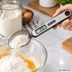 Waga kuchenna łyżka elektroniczna lcd cyfrowa precyzyjna ręczna 300g-5907451392393