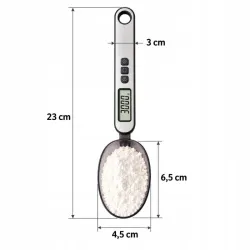 Waga kuchenna łyżka elektroniczna lcd cyfrowa precyzyjna ręczna 300g-5907451392393