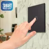 Włącznik szklany dotykowy RF Smart House czarny lub biały