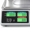 Waga elektroniczna kalkulacyjna sklepowa lcd 40kg 2g akumulatorowa dokładna-5907451392508