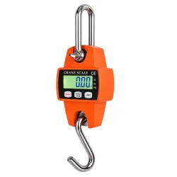 Waga hakowa elektroniczna dźwigowa przemysłowa wisząca bagażowa 300kg lcd-5907451392522