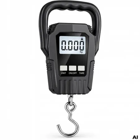 Waga bagażowa wędkarska hakowa cyfrowa podróżna lotnicza lcd 50kg 10g-5907451392447