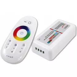 Sterownik kontroler z Touch Padem LED RGB 12/24V + Pilot RF 2,4GHz
