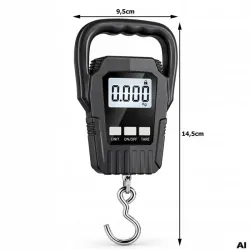 Waga bagażowa wędkarska hakowa cyfrowa podróżna lotnicza lcd 50kg 10g-5907451392447