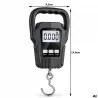 Waga bagażowa wędkarska hakowa cyfrowa podróżna lotnicza lcd 50kg 10g-5907451392447