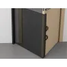 Bramka zabezpieczająca dla psa siatka ochronna 80x150 cm rozsuwana barierka-5907451385142