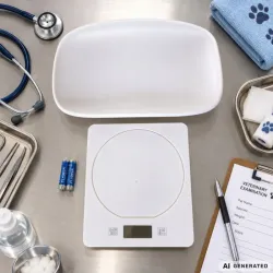 Waga elektroniczna lcd dla zwierząt kota psa królika dokładna 10kg 1g-5907451392331