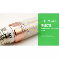 Żarówka diodowa E14/E27 CORN LED 12W barwa światła zimna lub ciepła