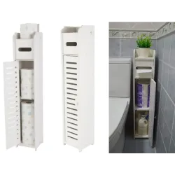 Szafka łazienkowa słupek regał organizer na papier-5907451348819
