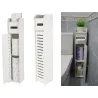 Szafka łazienkowa słupek regał organizer na papier-5907451348819