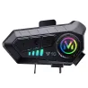 Interkom motocyklowy bluetooth y10 dla motocyklistów asystent głosowy-5907451385630